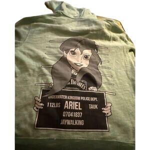 TWISTED PUNK Disney Ariel Little Mermaid Mugshot Hoodie Dead Generation
